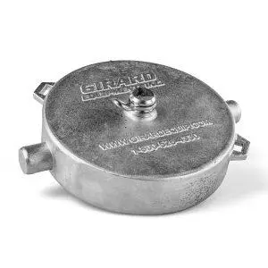 4" Stainless Solid Cap (4SC)